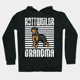 Rottweiler Grandma Proud Dogs Hoodie